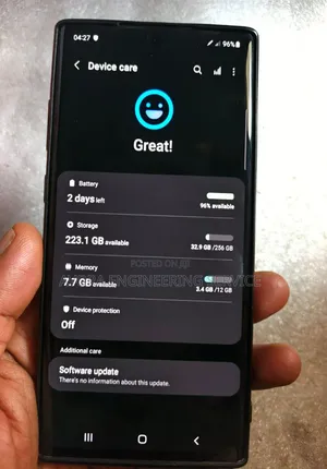 Samsung Galaxy Note 10 Plus 256 GB Black