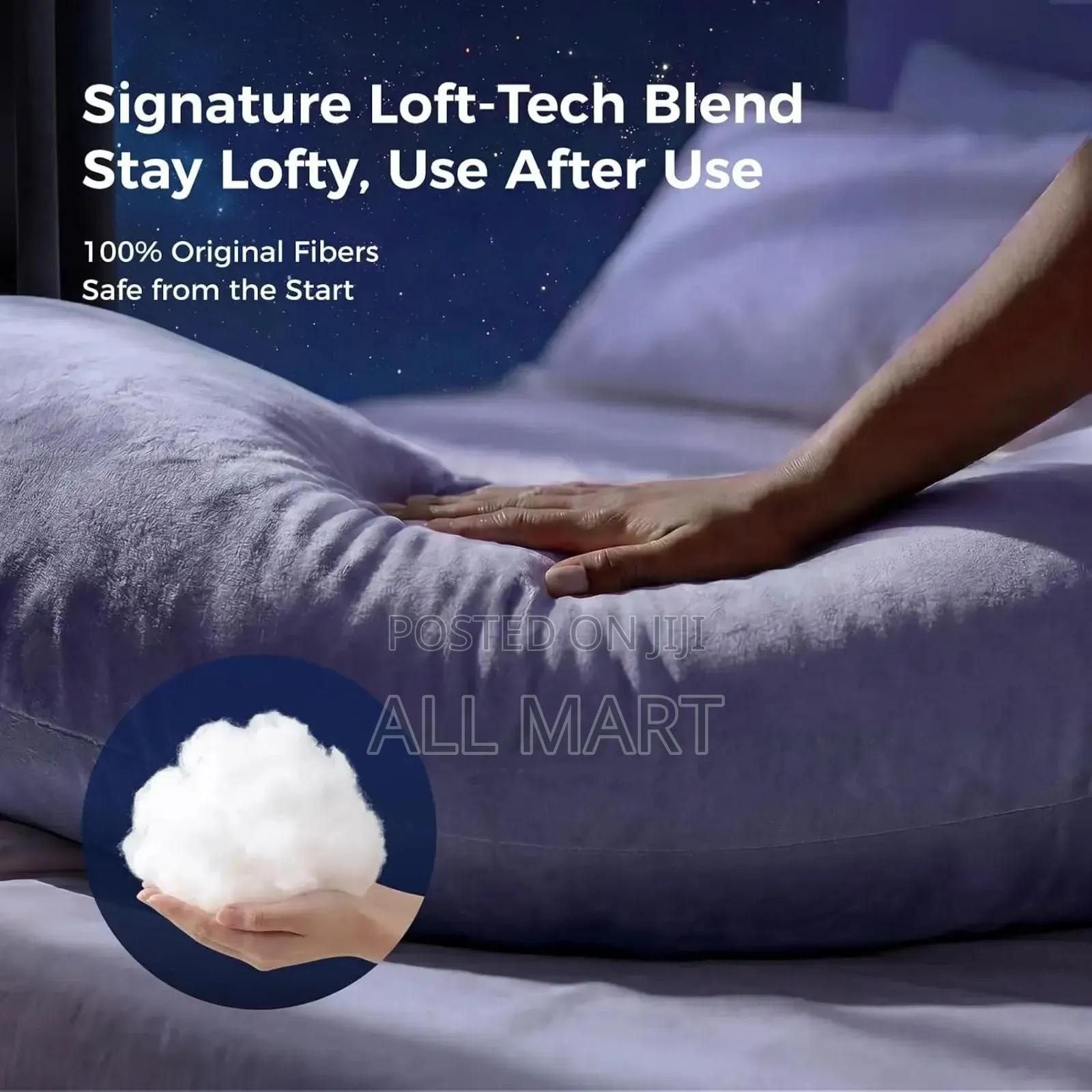 Extra Comfort Pregnancy Pillow