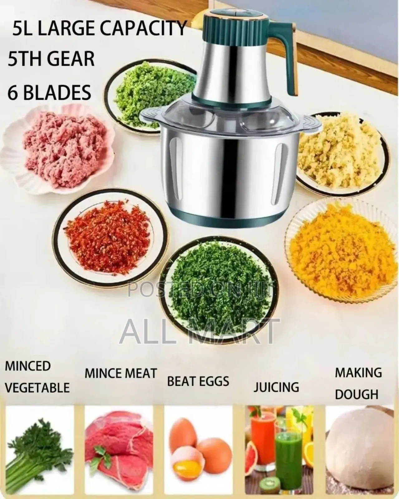 TESNIM Multifunctional MEAT AND Vegetable Chppoer