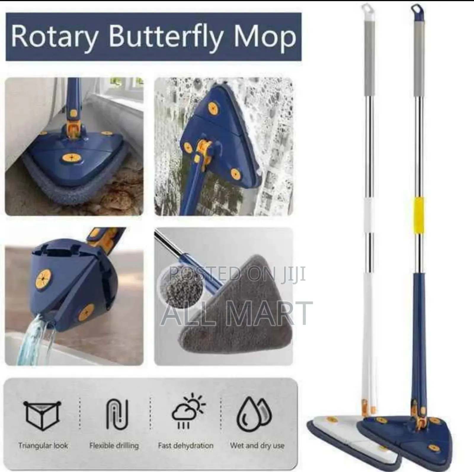 360 Rotating Self Squeeze Mop