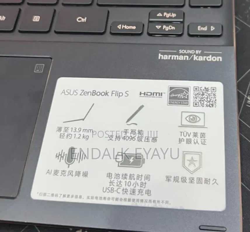 New Laptop Asus ZenBook Flip 14 UX461UA 16GB Intel Core i7 SSD 512GB