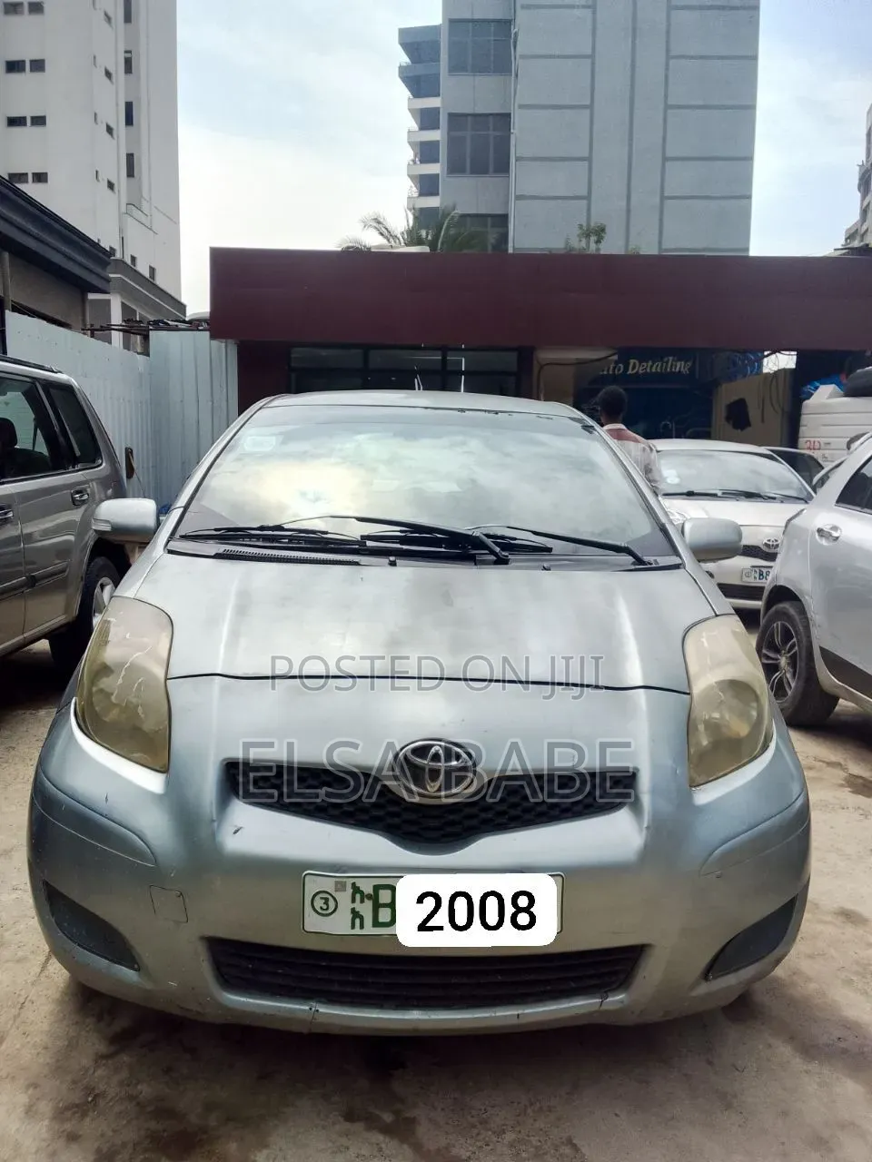 Toyota Yaris 2008 Gray