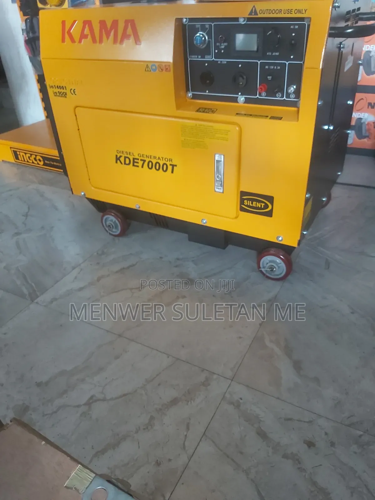 Kama 5.5 Kw Silent Diesel Generator