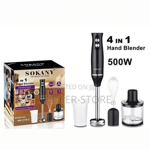 High Quality Plus Durability SOKANY 4 IN 1 HAND BLENDER