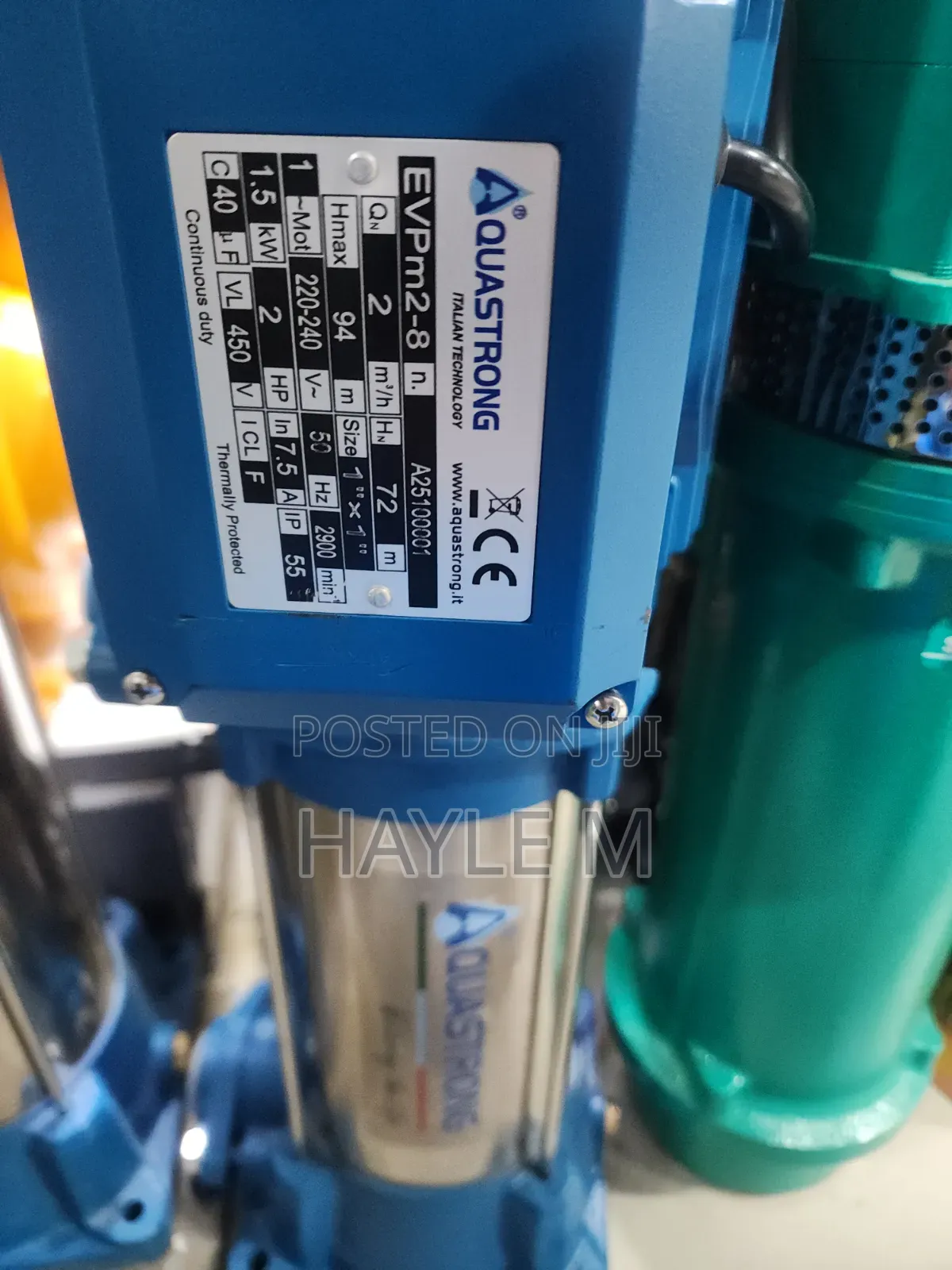 Aquastrong 2hp Vertical Water Pump