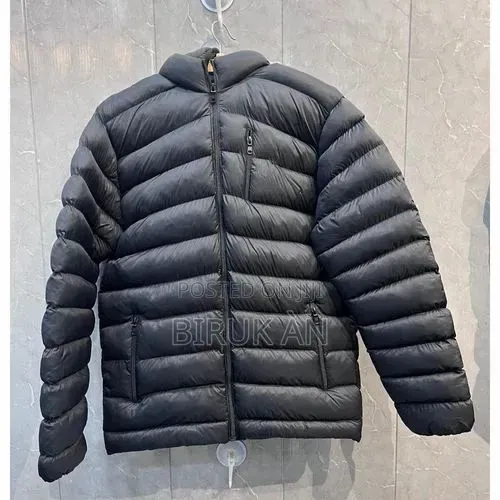 Black Quilted Puffer Jacket