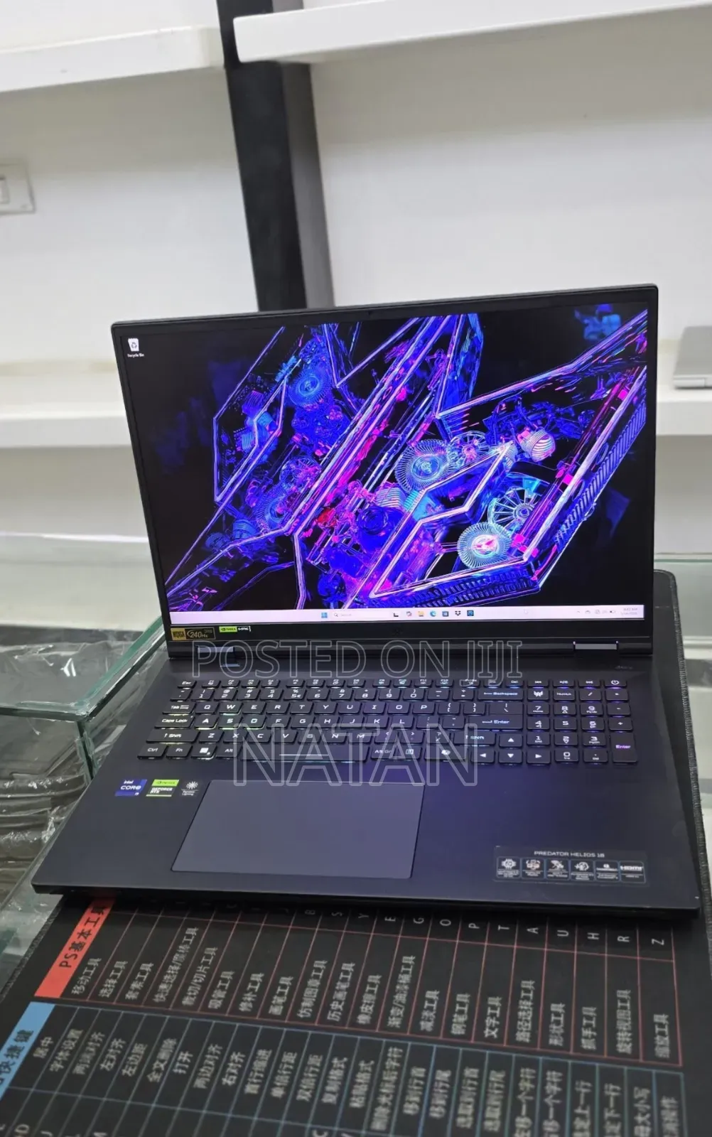 New Laptop Acer Predator Helios 18 PH18-71 32GB Intel Core i9 SSD 1T