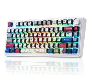 Aula F75 75% Mechanical Keyboard - Comic Keycaps Edition