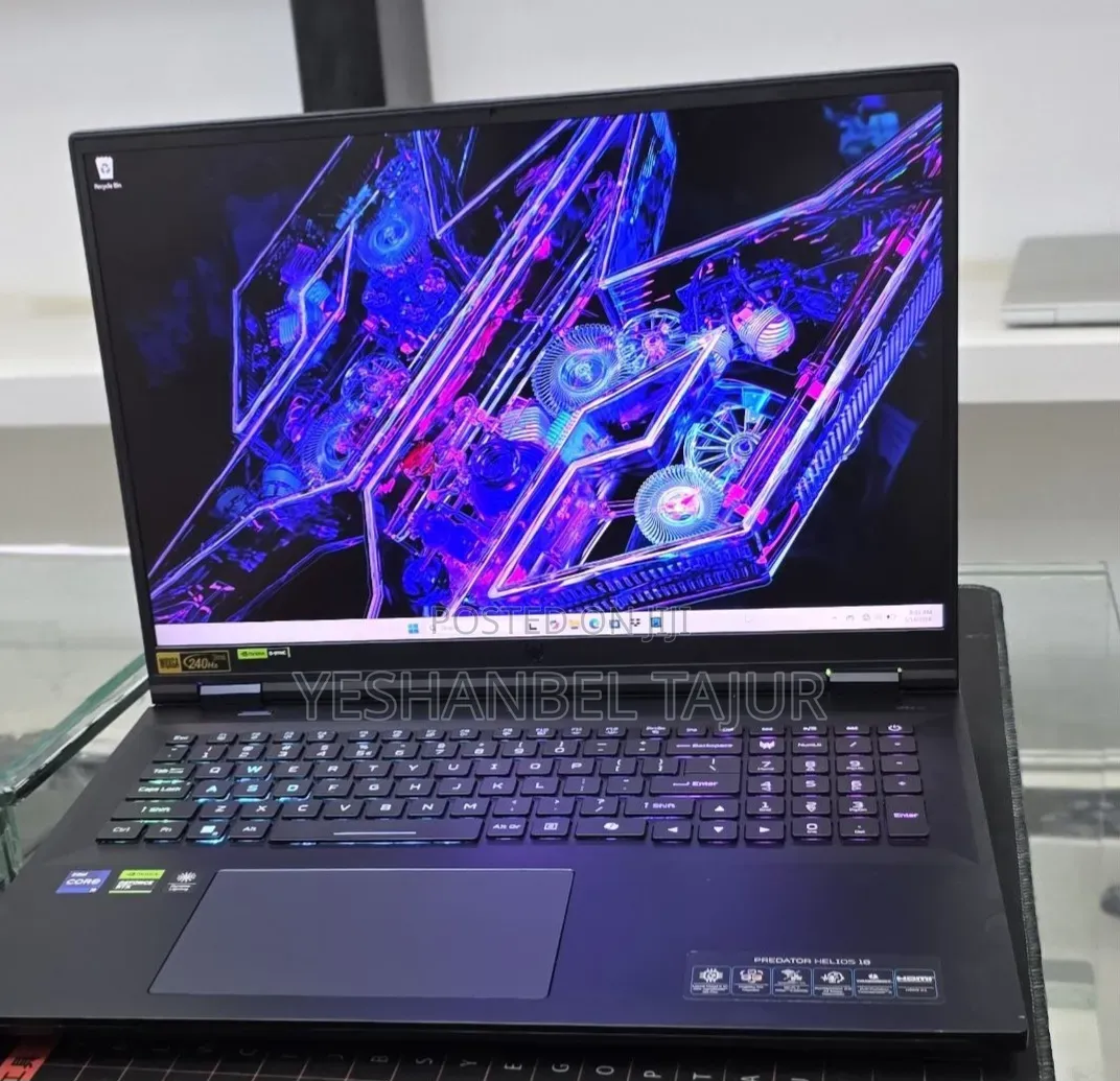 New Laptop Acer Predator Helios Neo 16 16GB Intel Core i9 SSD 1T