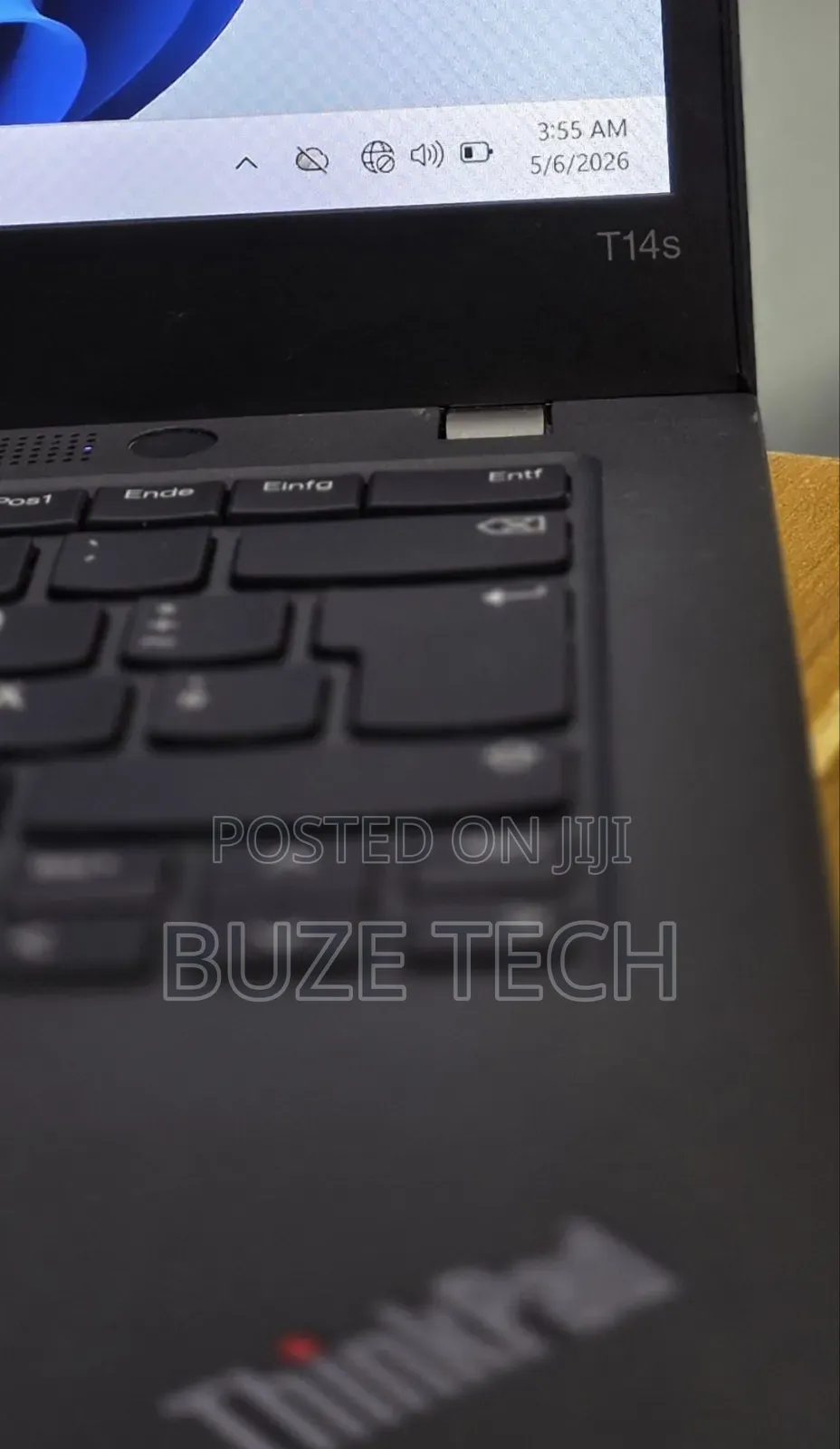 New Laptop Lenovo ThinkPad T14 G2 16GB Intel Core i7 SSD 512GB