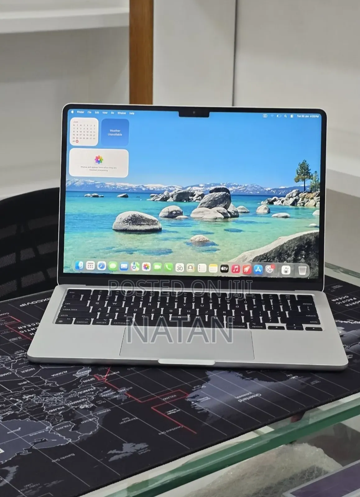 New Laptop Apple MacBook Air 2024 M3 16GB Apple M3 SSD 256GB