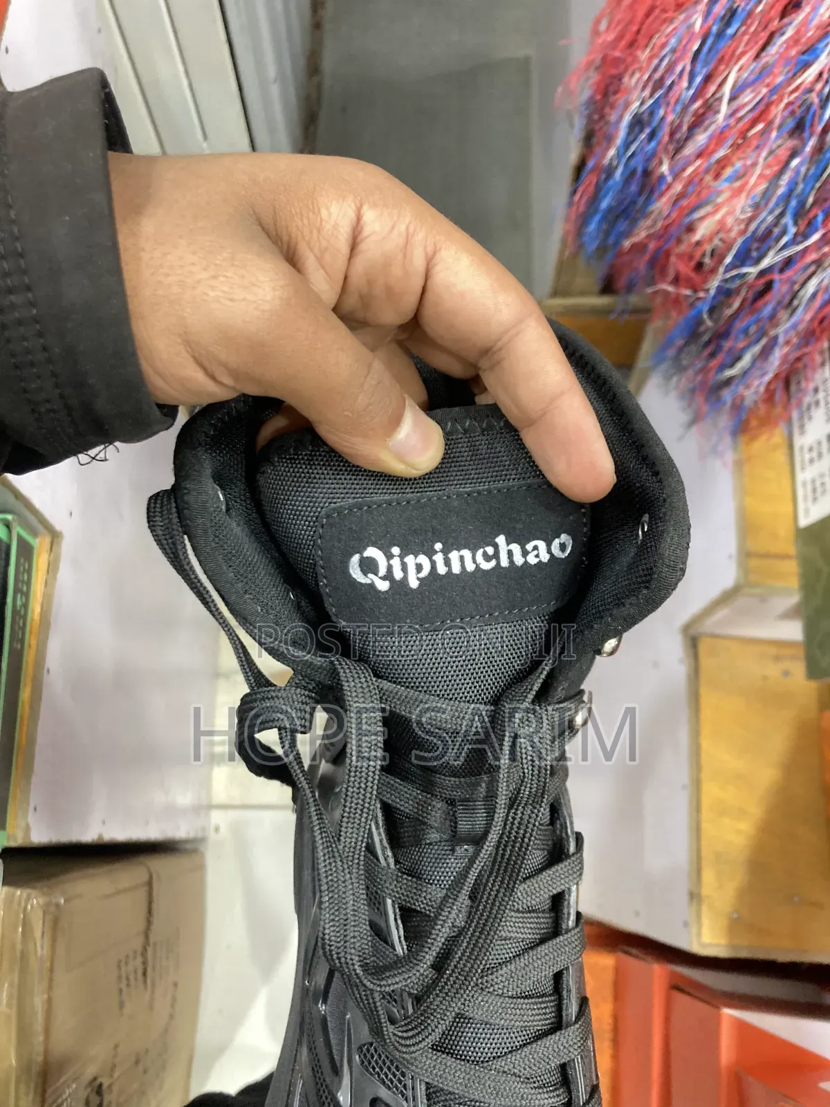 Qipincha High-Top Tactical Boots: