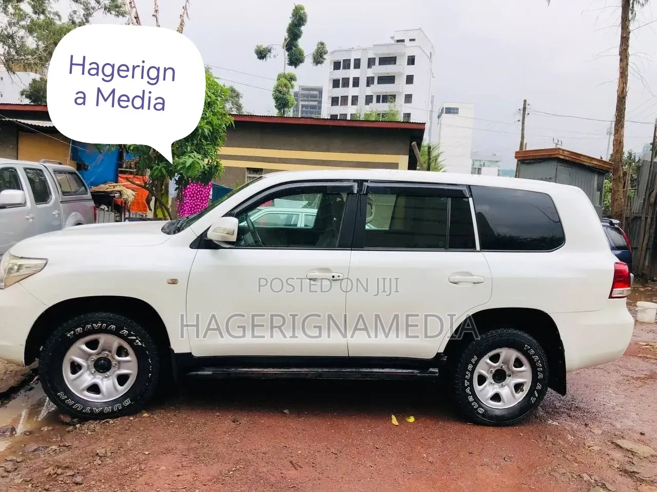 Toyota Land Cruiser 2009 White