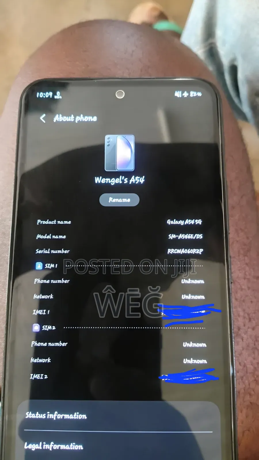 Samsung Galaxy A54 5G 128 GB Black