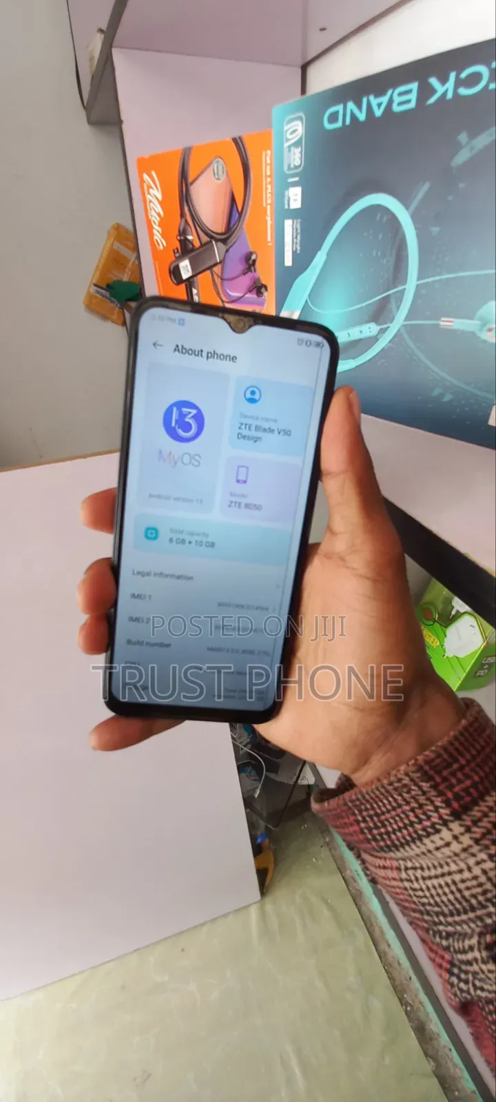 ZTE Blade V50 256 GB Blue
