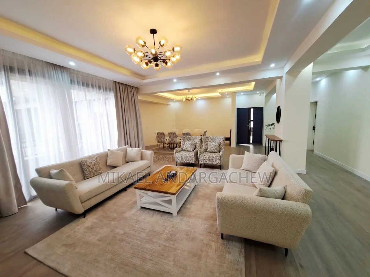 Furnished 3bdrm Apartment in Kirkos for rent
