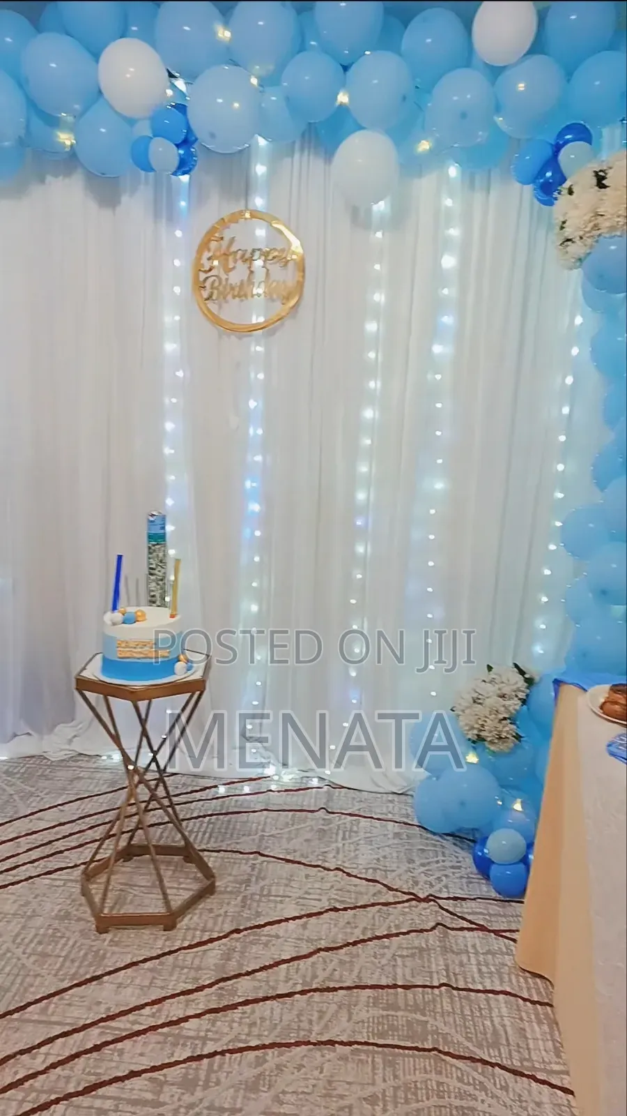 Birthfay Decor ሰርግ መልስ ቅልቅል ልደት ምርቃት ኒካህ ቸግ የገንየ