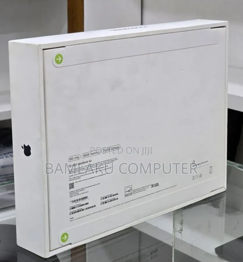 New Laptop Apple MacBook Air 2026 M5 16GB Apple M5 SSD 512GB