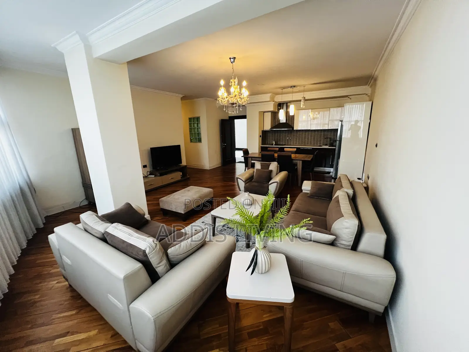 Furnished 2bdrm Apartment in Bole for rent