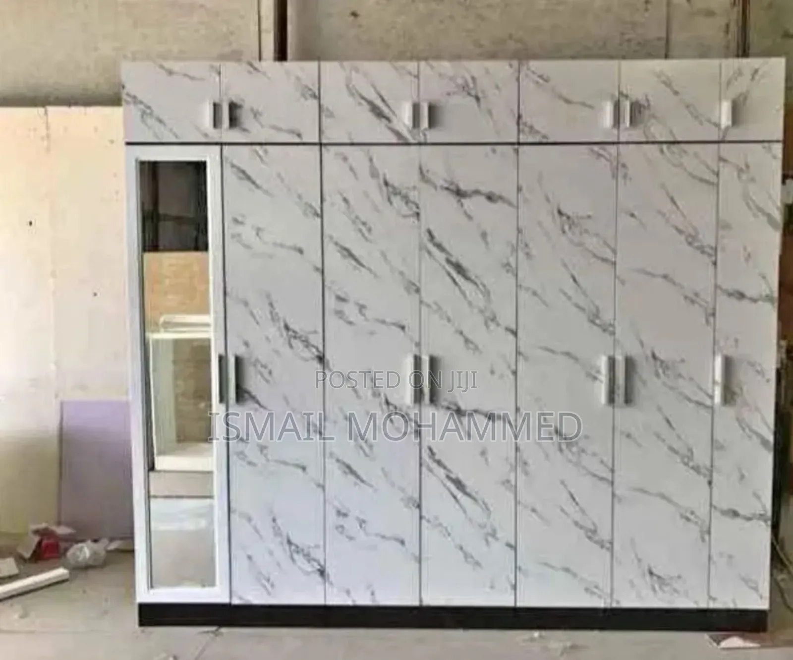 Multi-Door Bedroom Clothes Storage Cabinet (Strong Material)