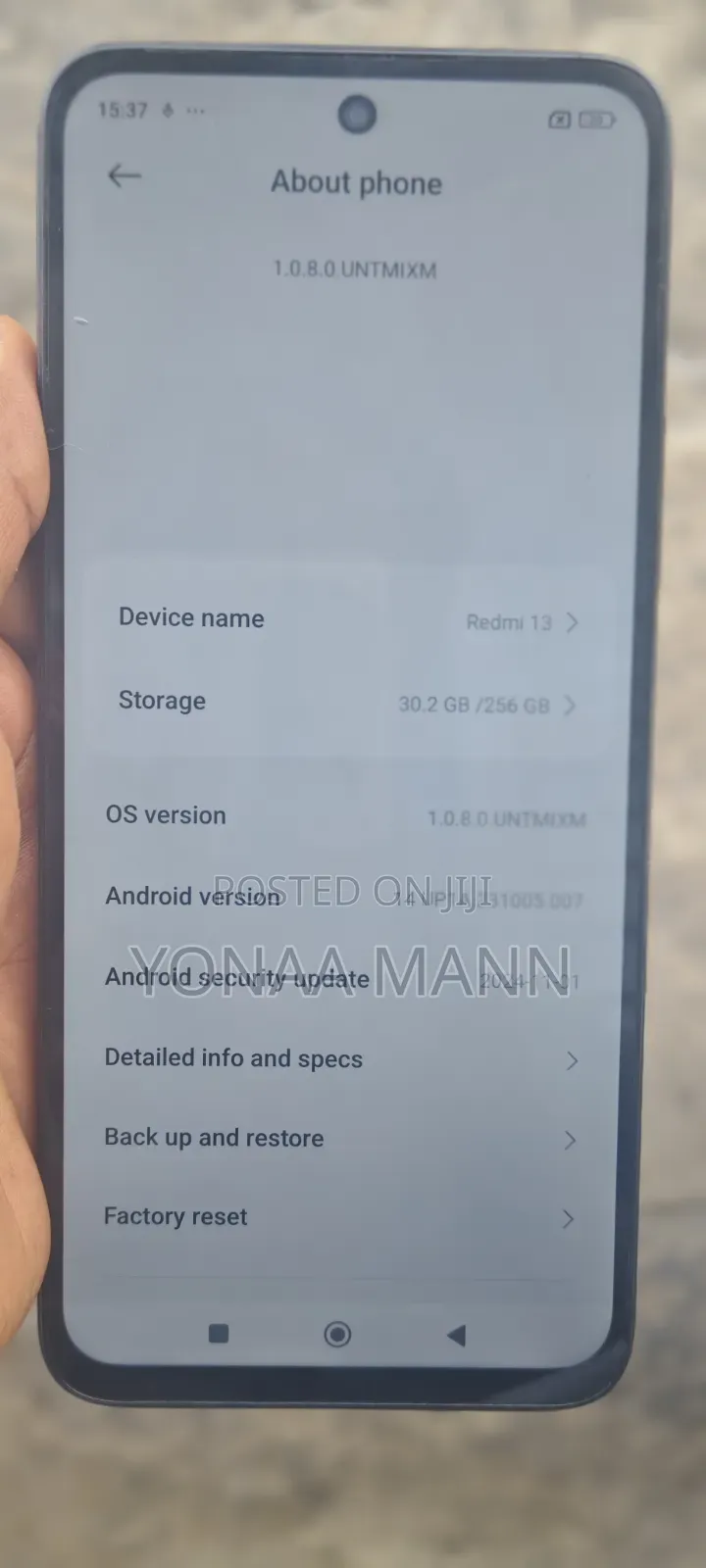 New Xiaomi Redmi Note 13 256 GB Black