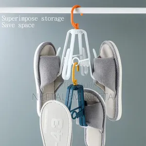 Multi-Functionl Rotating Shoes Drying Rack
