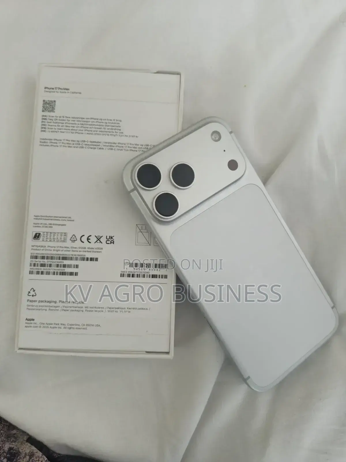 Apple iPhone 17 Pro Max 512 GB Silver