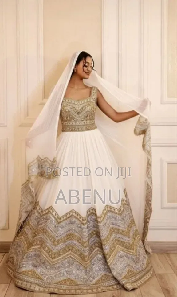 Elegant Ethiopian Habesha Kemis – Traditional White Dress