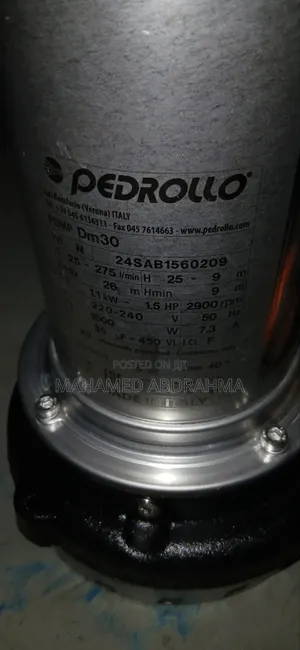 Pedrolo Semersible Pump