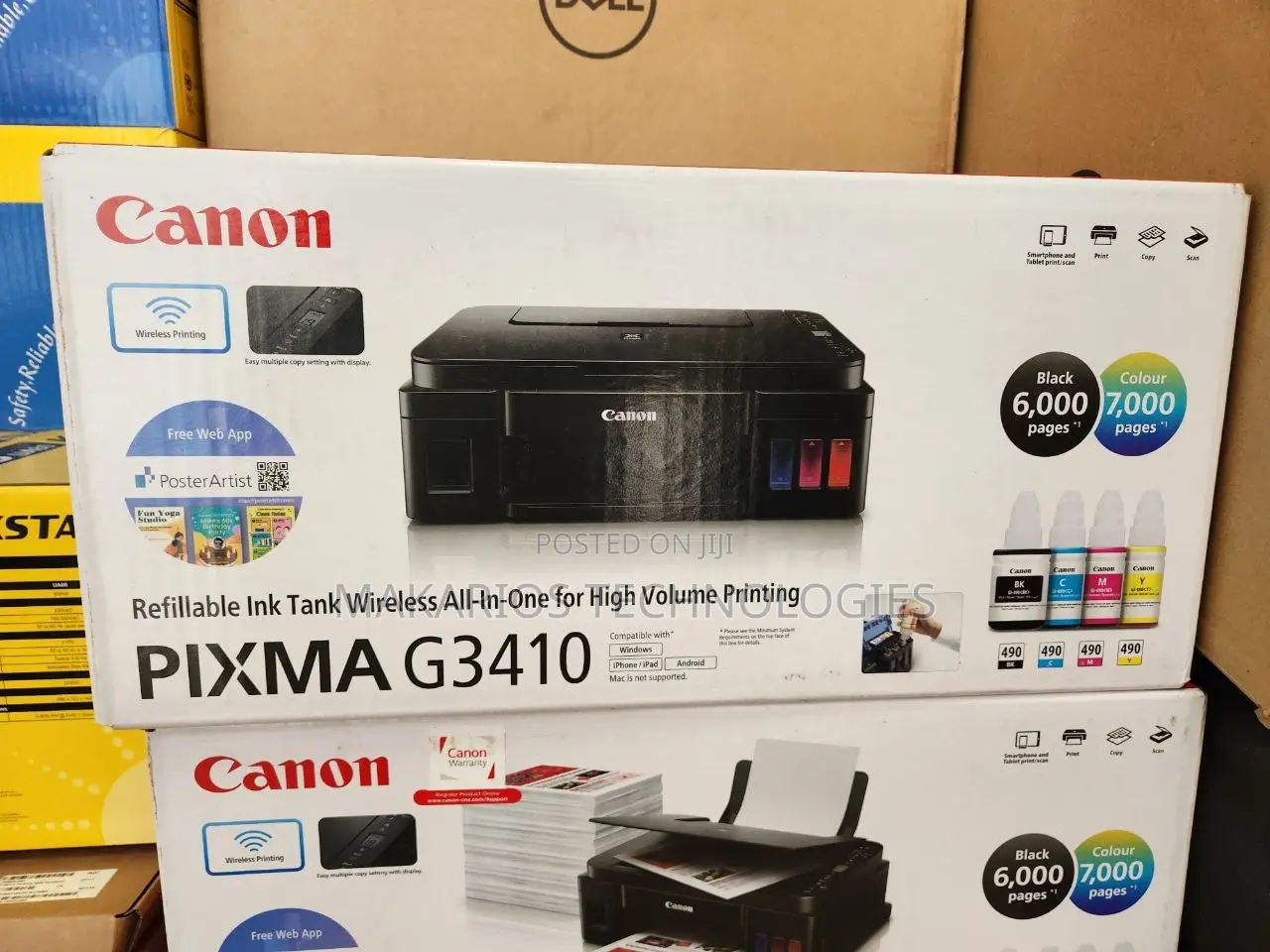 Canon Color Print Scan Copy Wifi