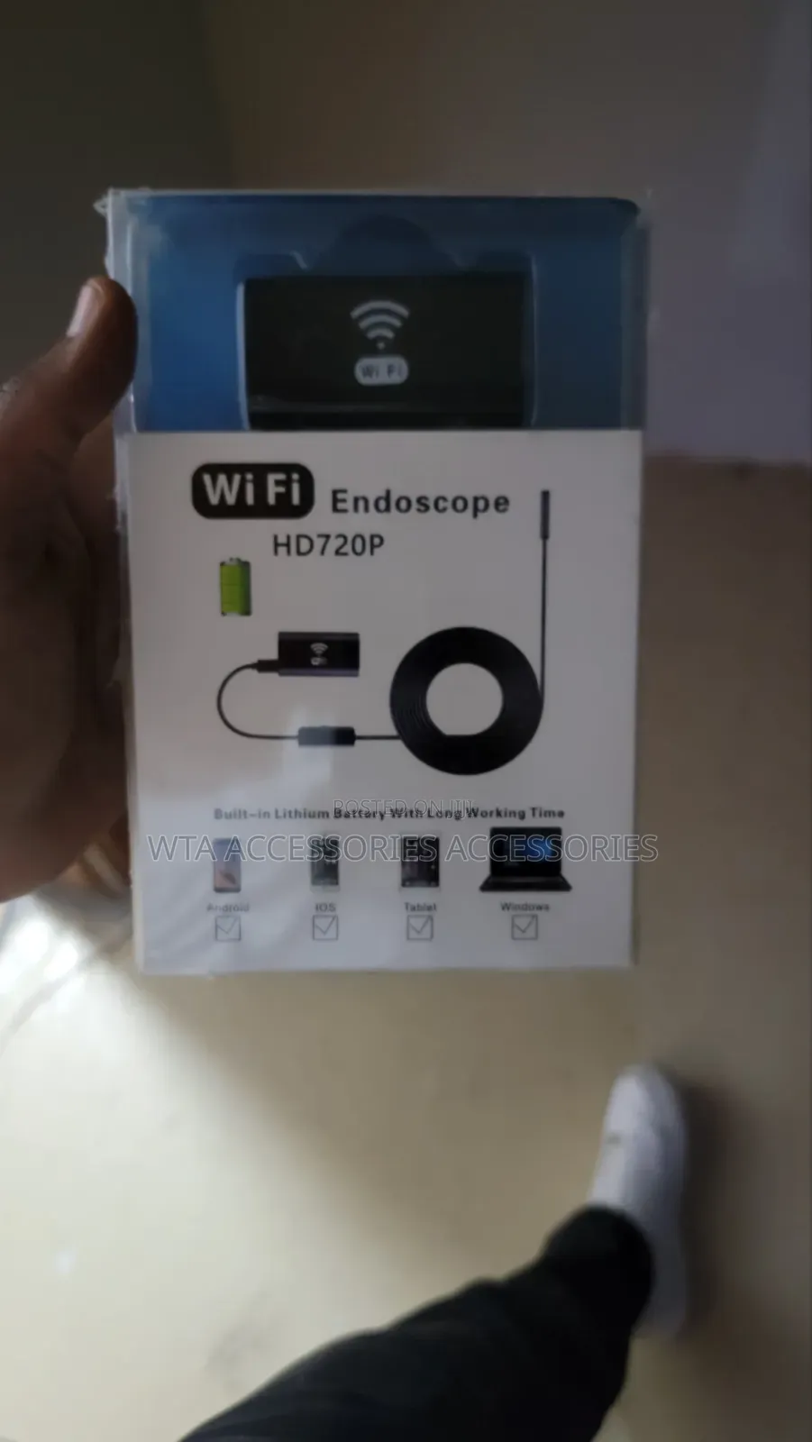 Brand New WiFi Endoscope Camera HD720P (Works With iPhone Android