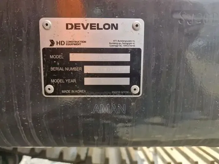 Excavator Develon