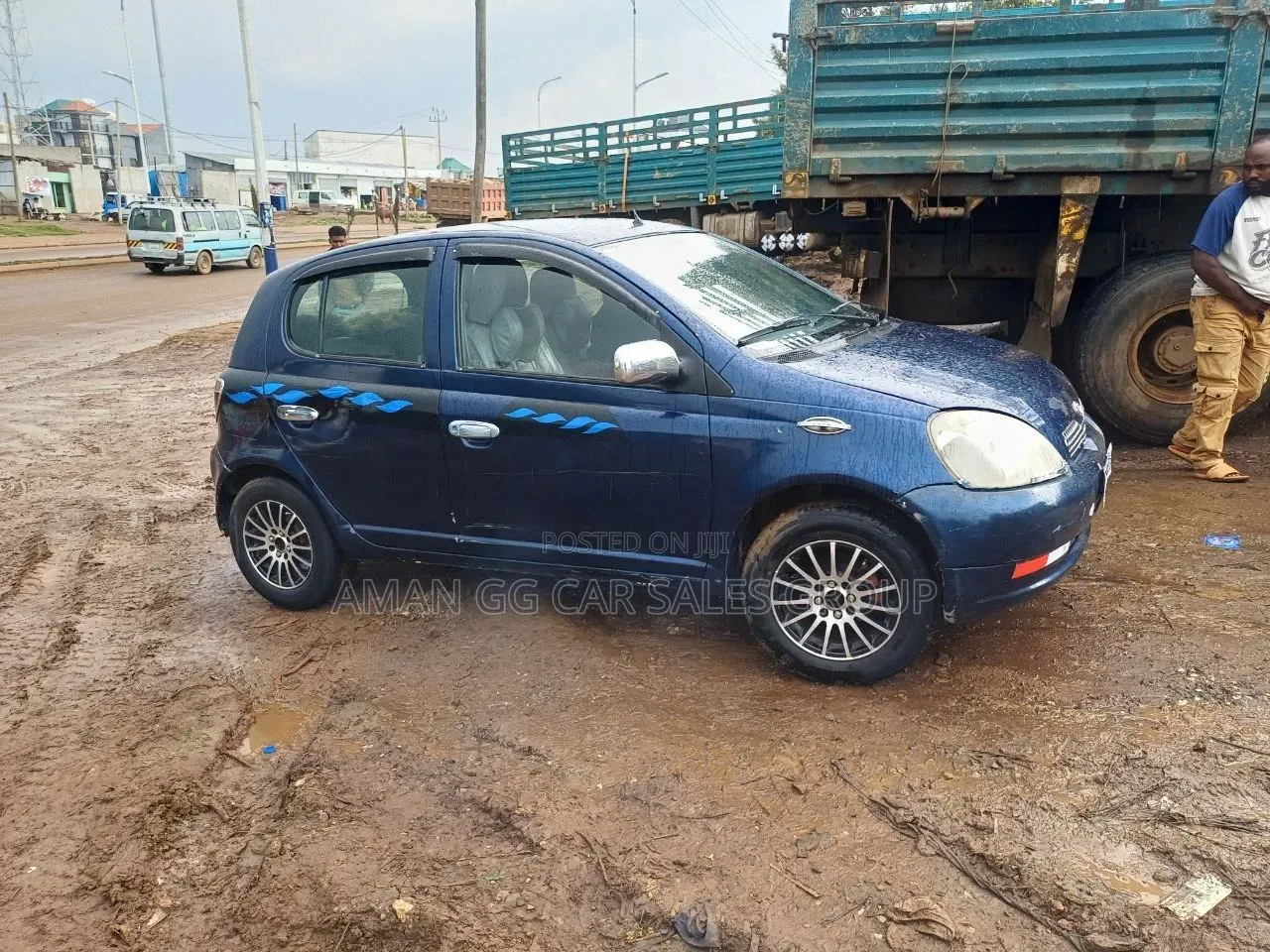 Toyota Vitz 2001 Blue