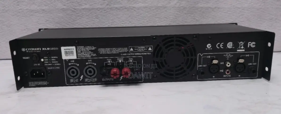 Crown XLS 1500 DriveCore Power Amplifier