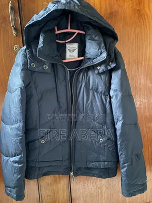 Esprit Hooded Quilted Down Puffer Jacket.