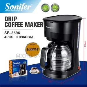 Sonifer SF-3596 1.8l/ 15 Cups Drip Coffee Maker/ Free Delivery