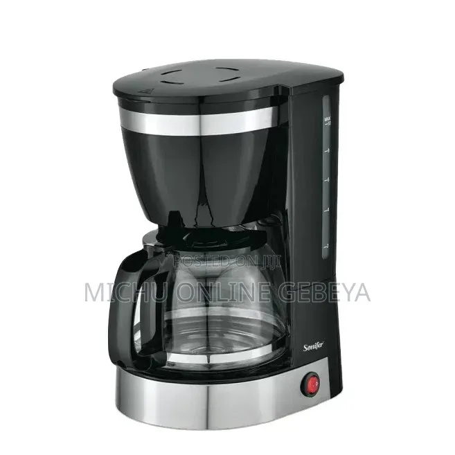 1.25 L/ 10 Cups Sonifer Automatic Drip Coffee Maker/ Free Delivery