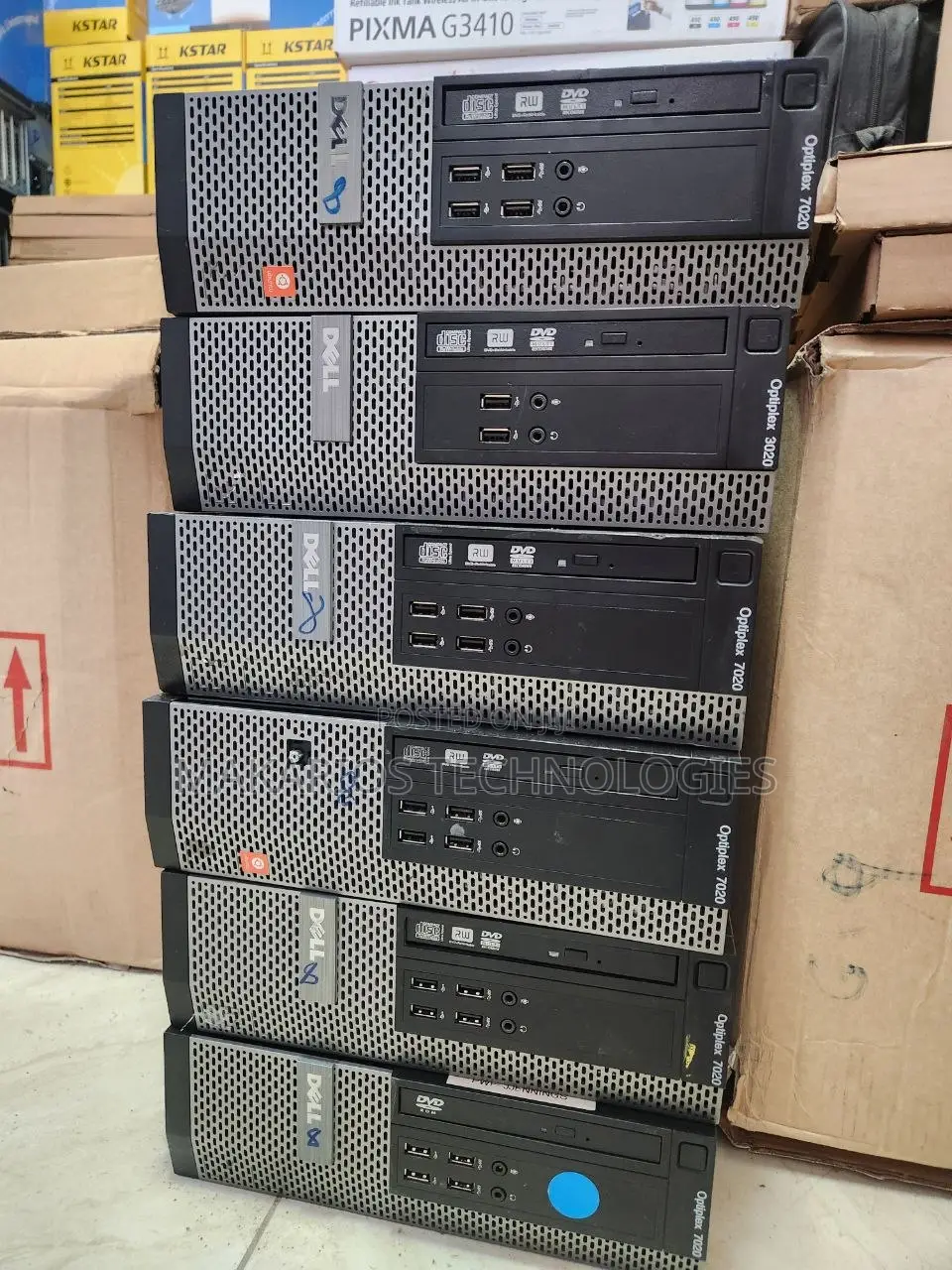 Desktop Computer Dell OptiPlex 3020 4GB Intel Core i3 HDD 500GB