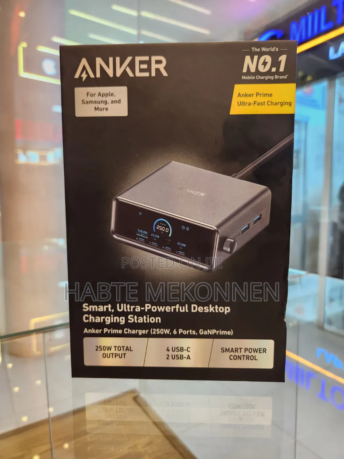 Anker Prime Ultra-Fast Charging 250W