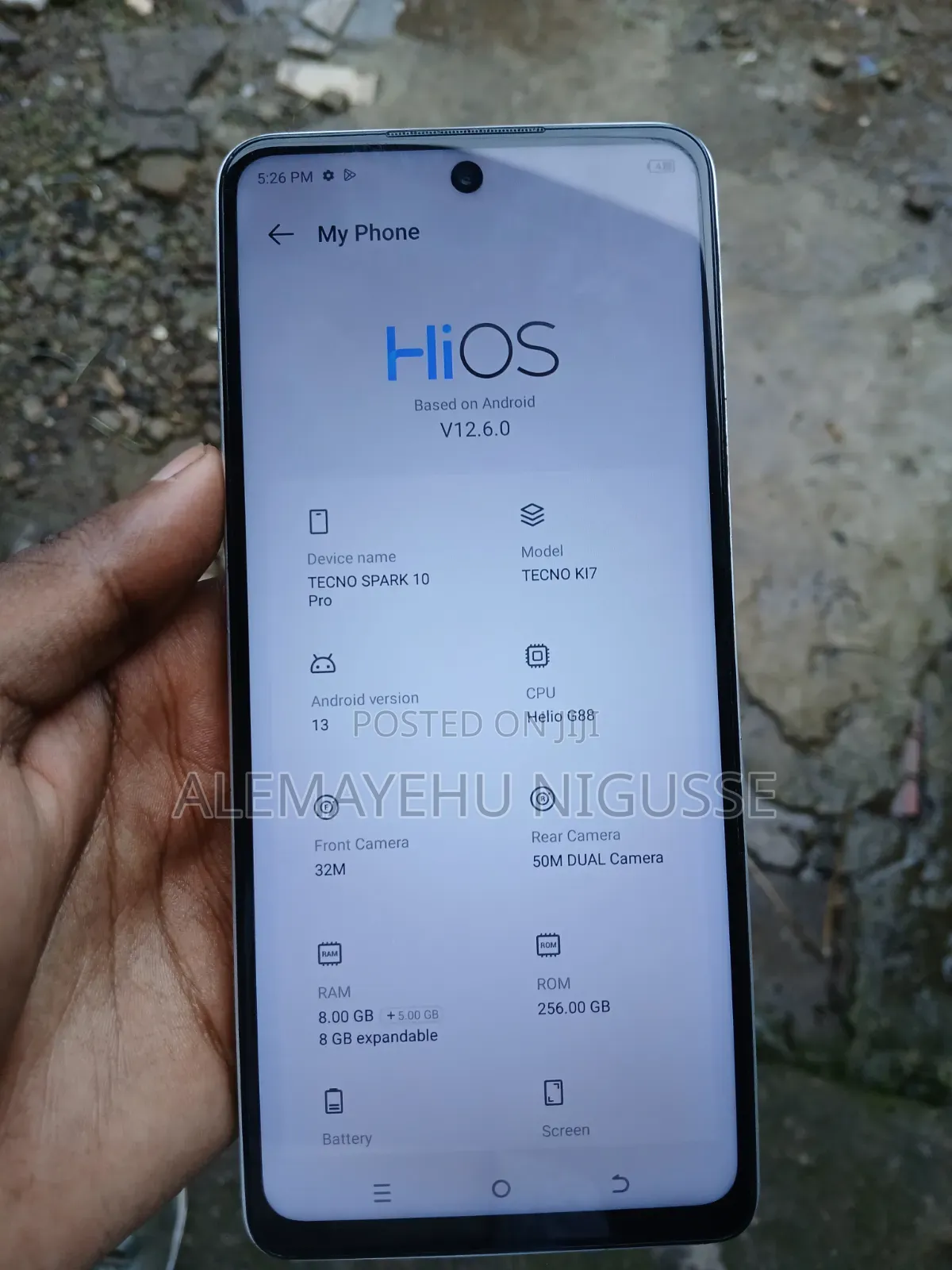 Tecno Spark 10 Pro 256 GB Black