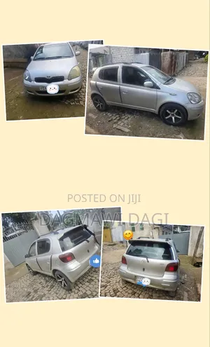 Toyota Vitz 2002 Gray