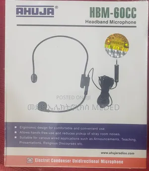 Ahuja HBM-60CC Original Head Band Microphone