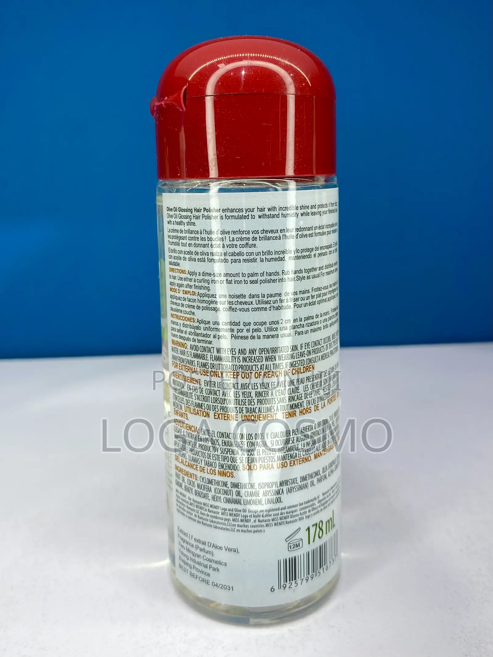 Olive Oil Hair Polisher