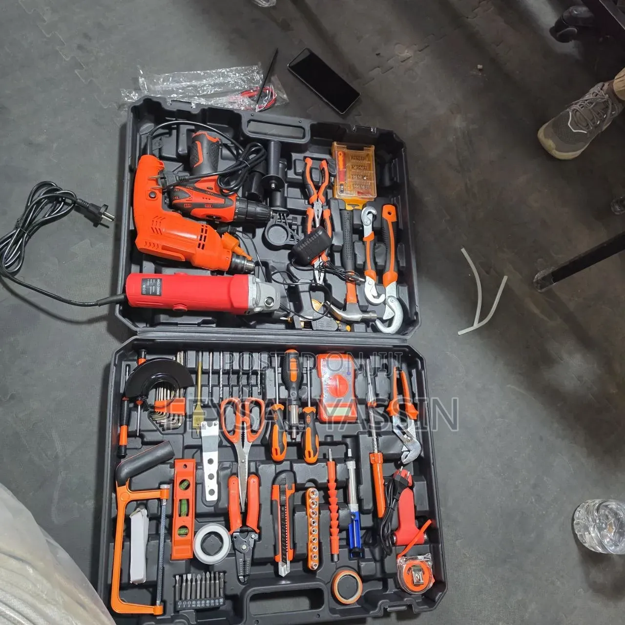Tool Box Electrical and Mechanical 215pcs
