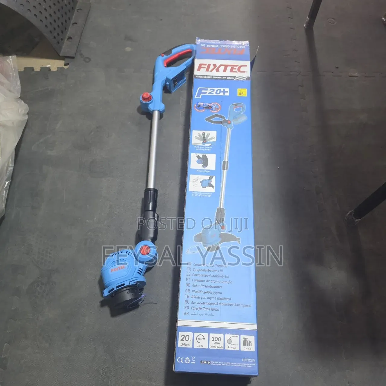 Fixtec Grass Cordless Trimmer 20v