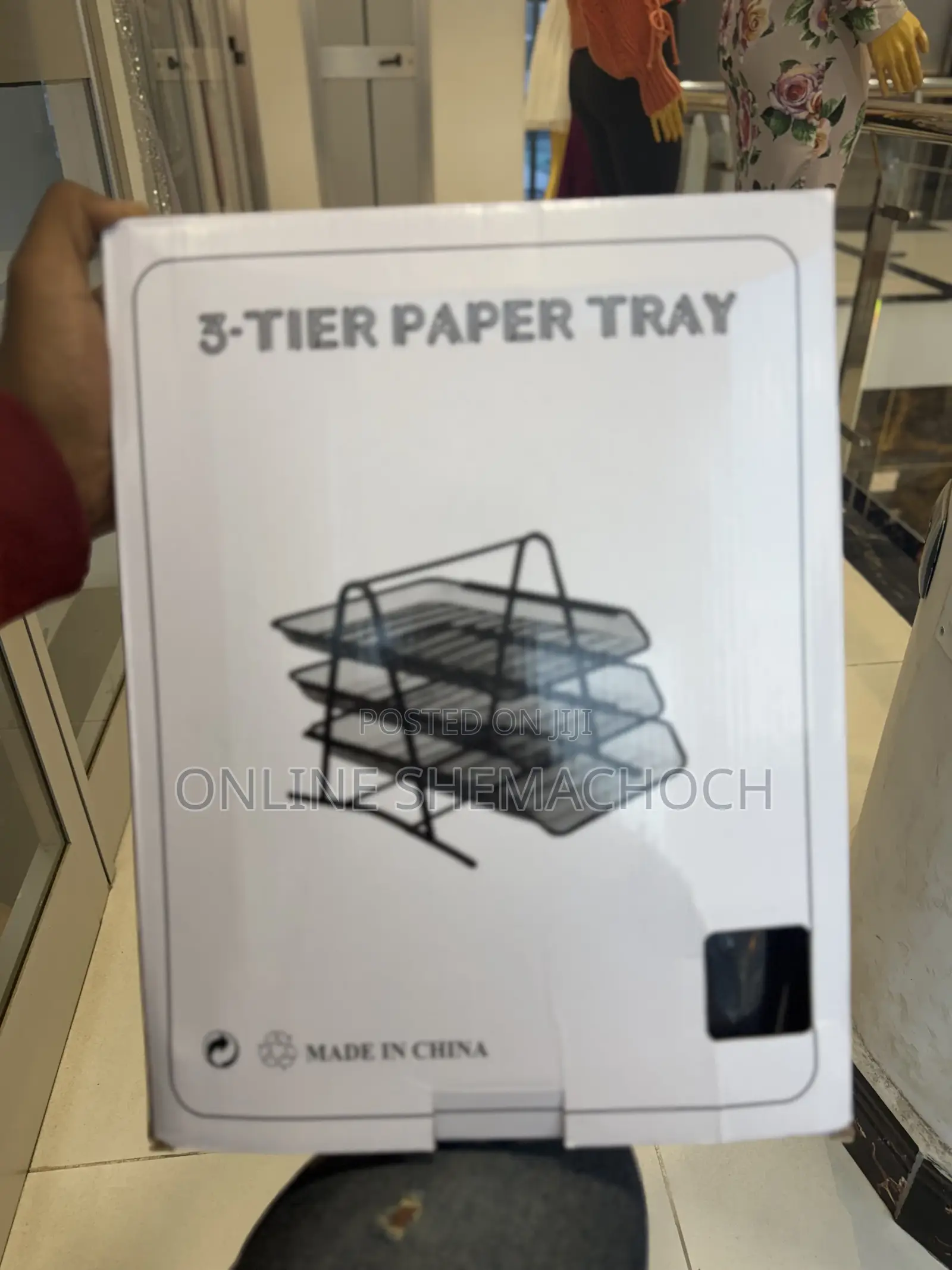 Three 3 Tier Paper Tray