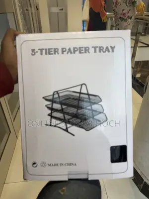 Three 3 Tier Paper Tray