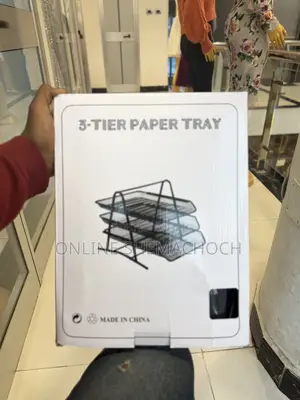 Three 3 Tier Paper Tray