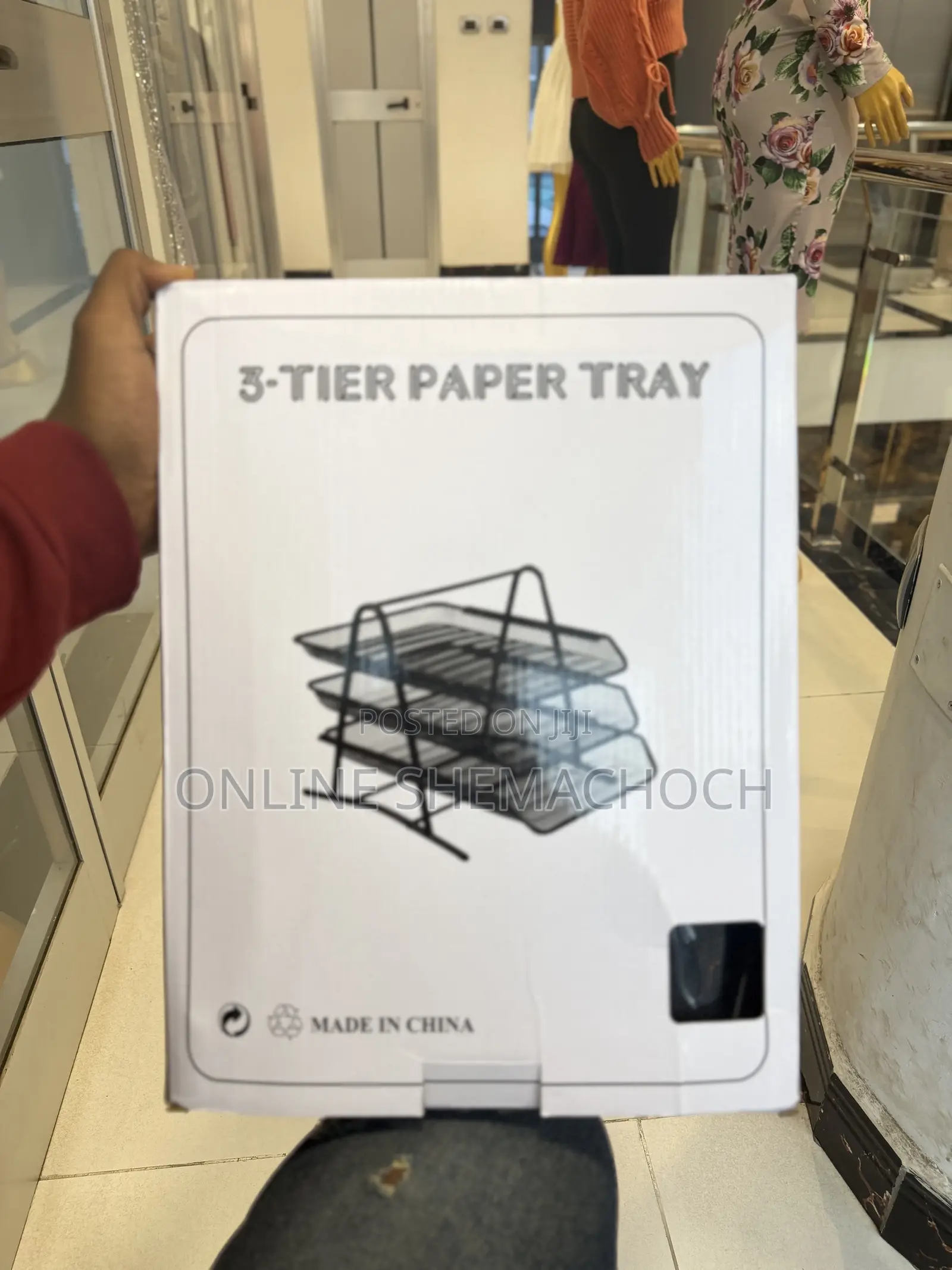 Three 3 Tier Paper Tray