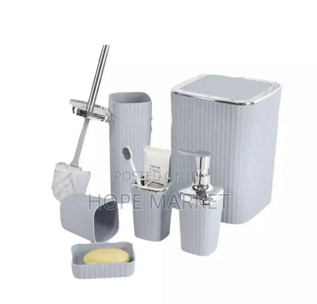6in 1 Bathroom Set